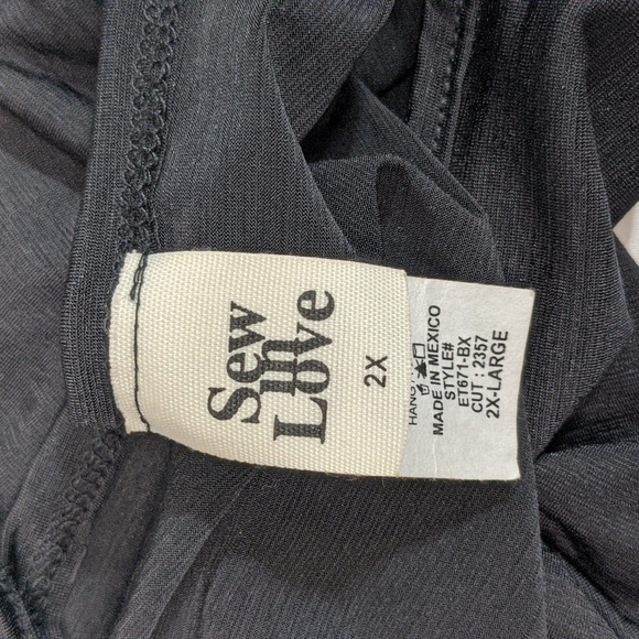 Sew in Love tank 2x black - Picture 5 of 5